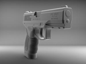 pistol 2 3D Baskı Modeli