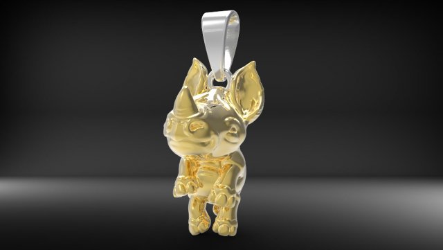 rhino kulon 3D 프린트 모델 .c4d .max .obj .3ds .fbx .stl .blend 