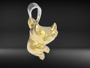 rhino kulon 3D 프린트 모델