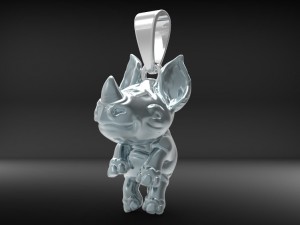 rhino kulon 3D 프린트 모델