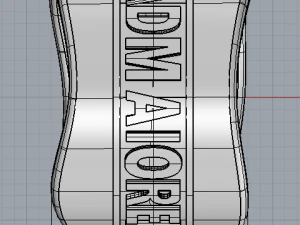 ring ad majorem dei gloriam 3D Model