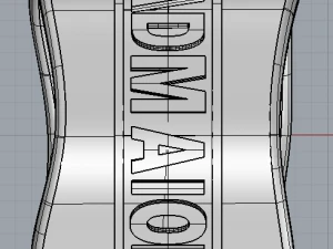 ring ad majorem dei gloriam 3D Model