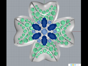 jewelry flower 3D Model