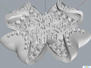 jewelry flower Modelo 3D