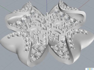 jewelry flower 3D Model