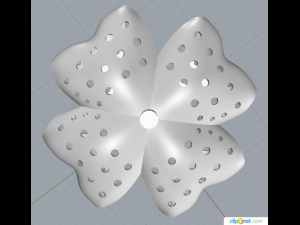 jewelry flower Modelo 3D