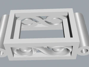 Armbandglieder 3D Druckmodell