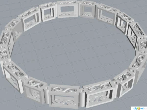 bracelet links 3D Print Model
