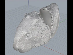 beaver 3D Model
