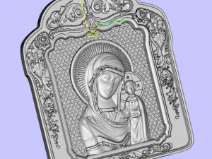 ікона святого 2 3D Принт Модель