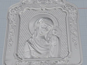 saint icon 2 3D Print Model