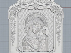 saint icon 2 3D Print Model