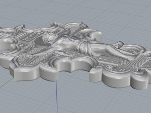 saint cross 3D-printmodel