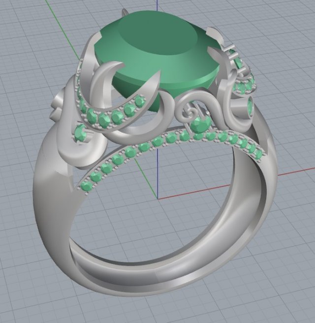 ring 6 Modello di stampa 3D .c4d .max .obj .3ds .fbx .stl .blend 