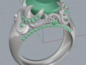 ring 6 3Dプリントモデル