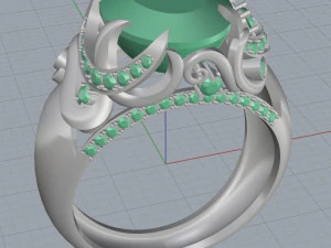 pierścień 6 Model do druku 3D