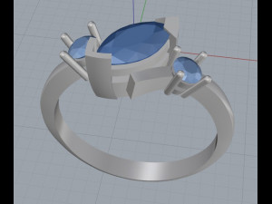 ring 2 3Dプリントモデル