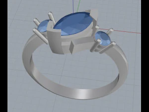 кільце 2 3D Принт Модель