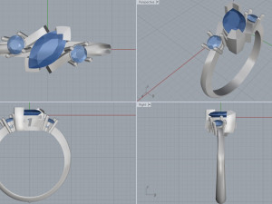 ring 2 3Dプリントモデル