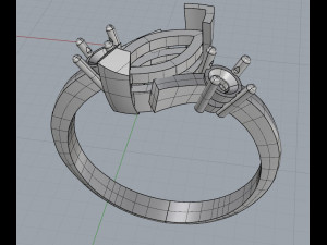 ring 2 3Dプリントモデル