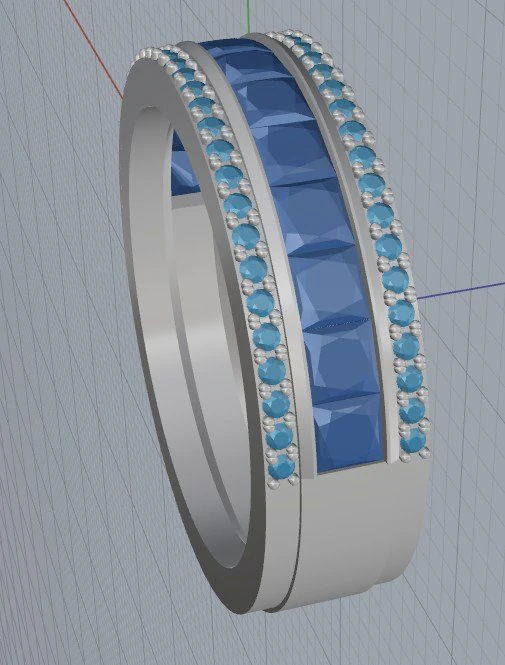 ring 3D Print Model .c4d .max .obj .3ds .fbx .stl .blend 