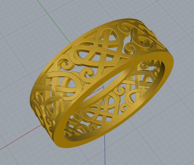 ring 3 Modèles 3D en vedette .c4d .max .obj .3ds .fbx .stl .blend 