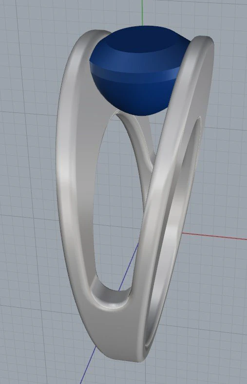 ring 4 3D Print Model .c4d .max .obj .3ds .fbx .stl .blend 