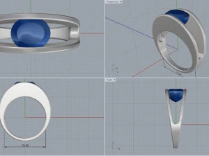 ring 4 3D Print Model