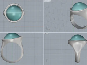 cupola ring 3D Print Model