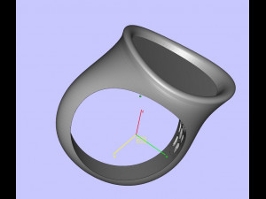 cupola ring 3Dプリントモデル