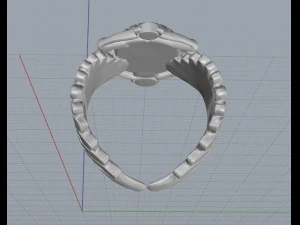 cupola ring 3D Print Model