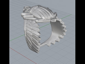 cupola ring 3Dプリントモデル