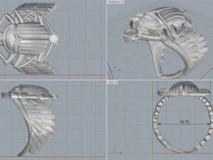 cupola ring 3D Print Model
