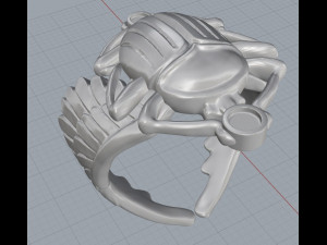 cupola ring 3Dプリントモデル