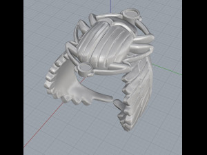 cupola ring 3Dプリントモデル