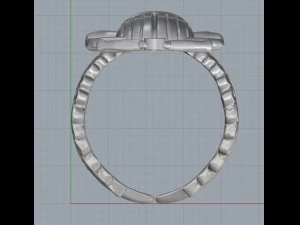 cupola ring 3D Print Model