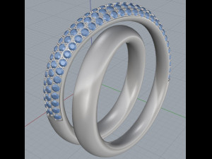 spiral ring 3D Принт Модель