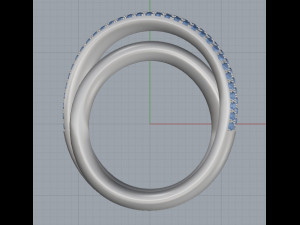 spiral ring 3D Принт Модель