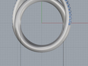 spiral ring 3D Принт Модель