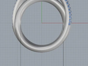 spiral ring 3D Print Model