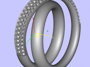 spiral ring 3D Print Model