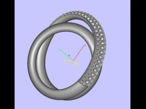 spiral ring 3D Print Model