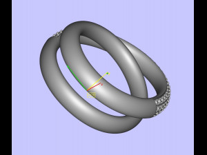 spiral ring 3D Принт Модель