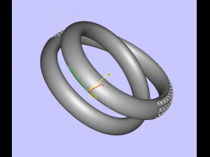 spiral ring 3D Print Model