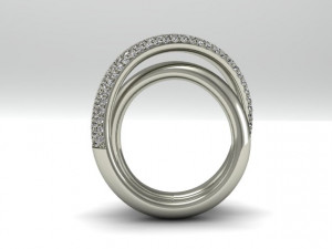 spiral ring 3D Принт Модель