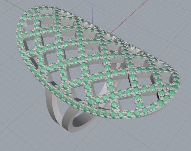pattern ring 3D Baskı Modeli .c4d .max .obj .3ds .fbx .stl .blend 