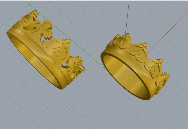 обручки 3D Принт Модель .c4d .max .obj .3ds .fbx .stl .blend