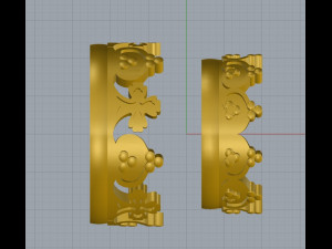 wedding rings Modèles 3D en vedette