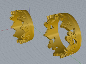 wedding rings Modèles 3D en vedette