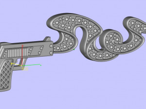 with smoke 3D printmodel